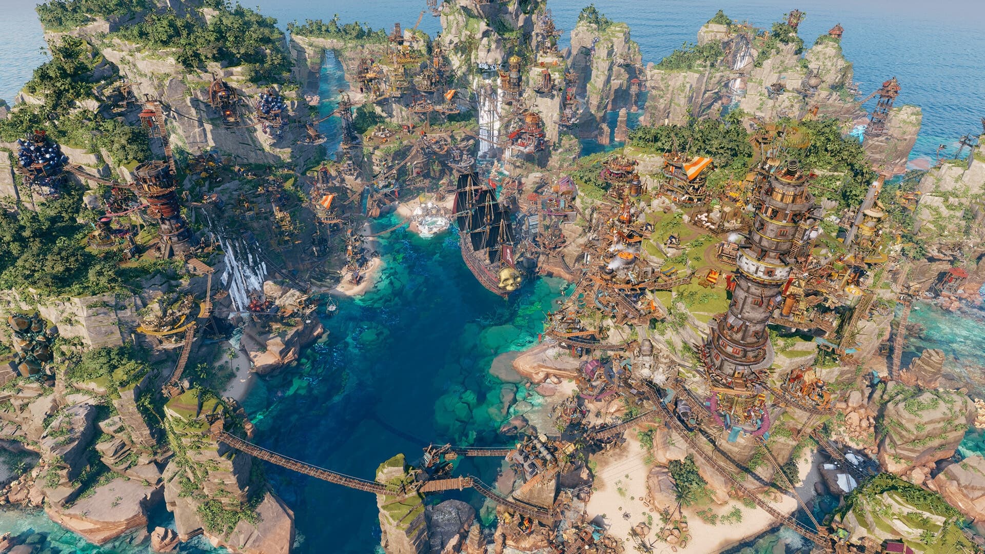 Corsair Cove 海盜城整體俯瞰