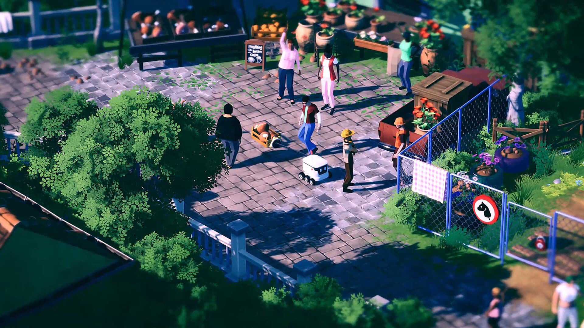 Tiny Delivery 配達機器人視角