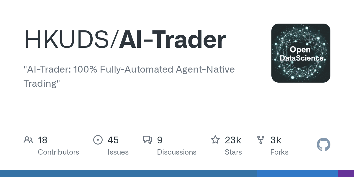 HKUDS/AI-Trader on GitHub