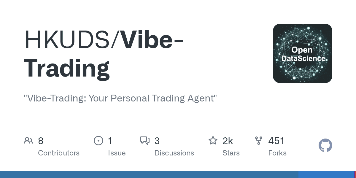 HKUDS/Vibe-Trading on GitHub