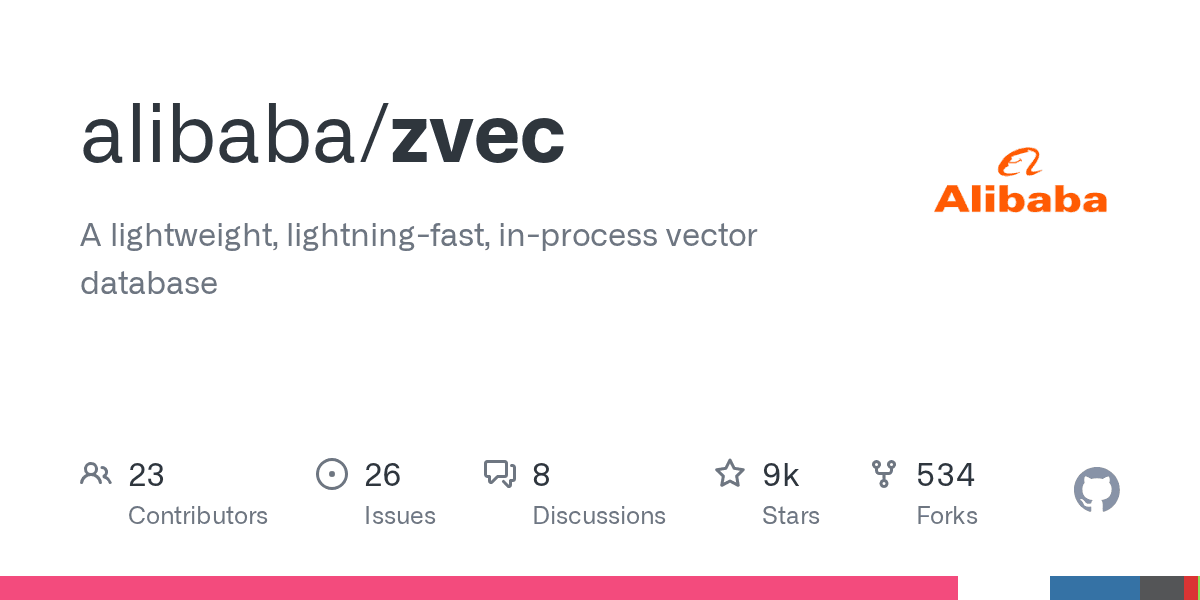 alibaba/zvec on GitHub
