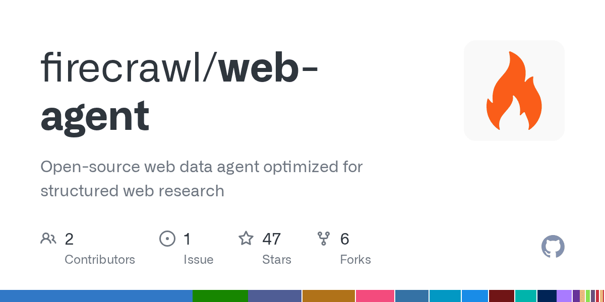 firecrawl/web-agent on GitHub