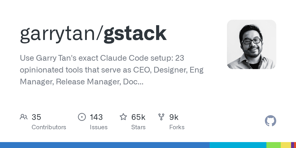 garrytan/gstack on GitHub