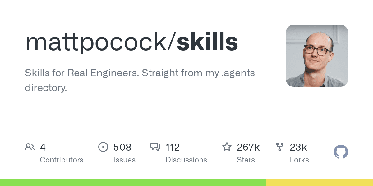 mattpocock/skills on GitHub