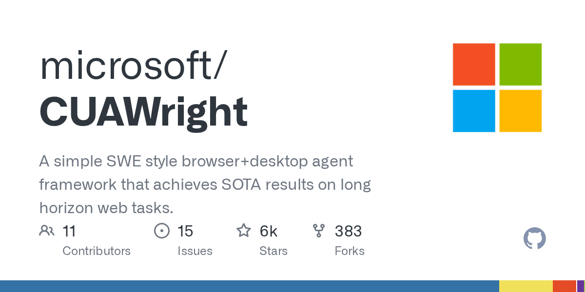 microsoft/Webwright on GitHub