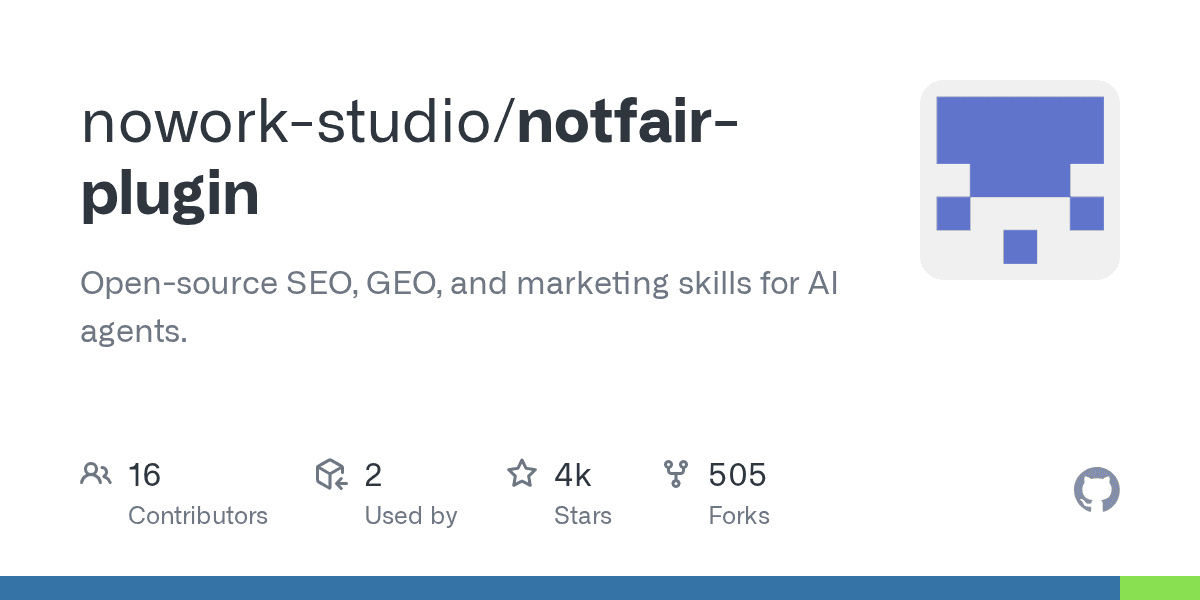 nowork-studio/toprank on GitHub