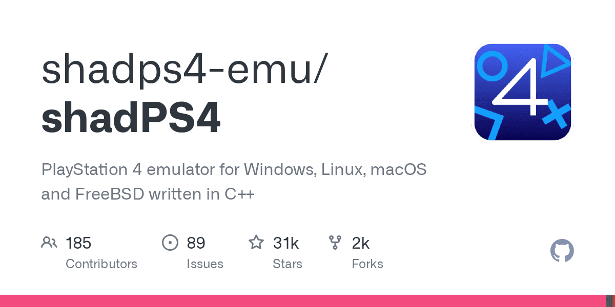 shadps4-emu/shadPS4 on GitHub