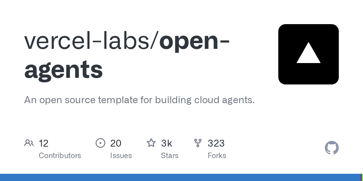 vercel-labs/open-agents on GitHub